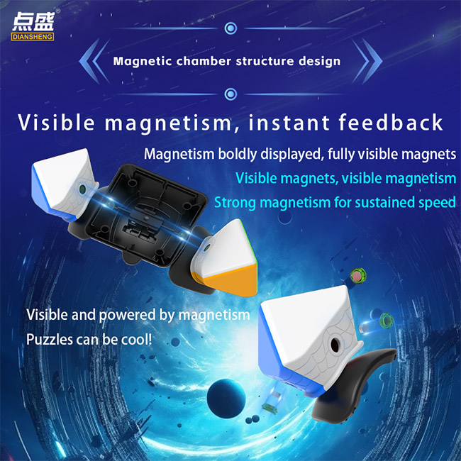 DianSheng Googol 9cm Magnetic Large Skewb